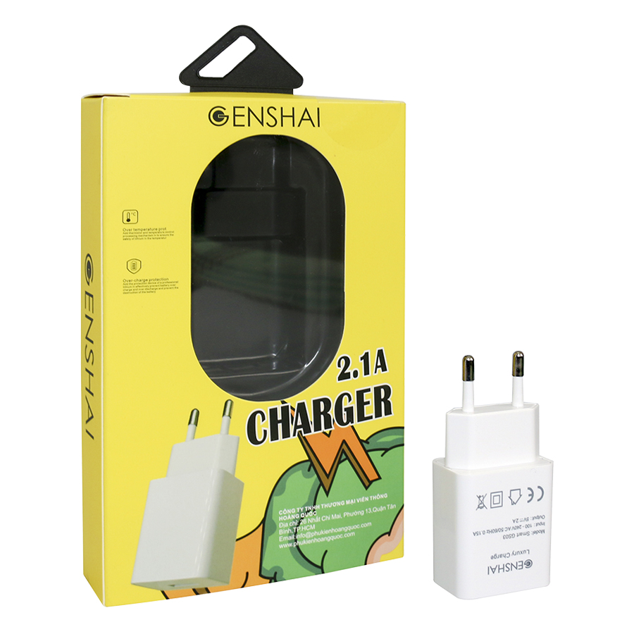 Sạc AC Genshai Smart GS03 - Hàng Chính Hãng