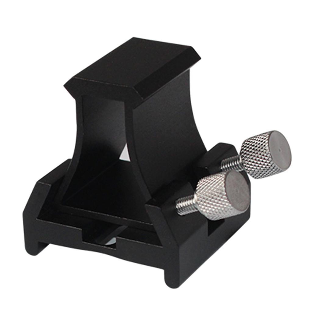 2X Aluminum Made Telescope Finder Scope Mount Dovetail Base Plate Slot Bracket