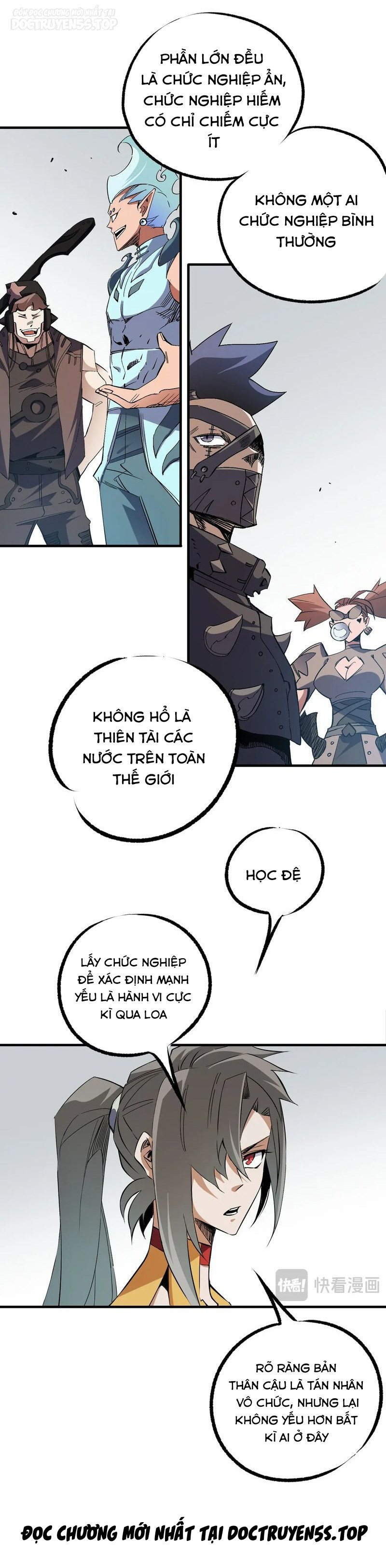 toàn dân chuyển chức: không có chức ta kết thúc thần minh chapter 62 3