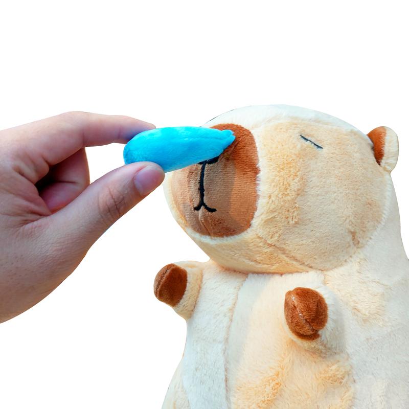Thú Bông Capybara Chảy Mũi 25 cm - Quốc Định