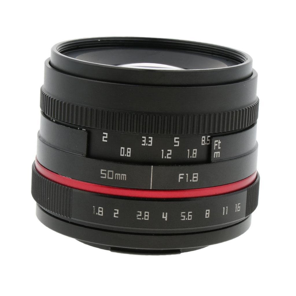 Mirrorless Camera Fixed Lens Manual Focus for  X-T1 X-T2 X--T20 X- X 50mm 8-F16  Fully Multi-coated Film