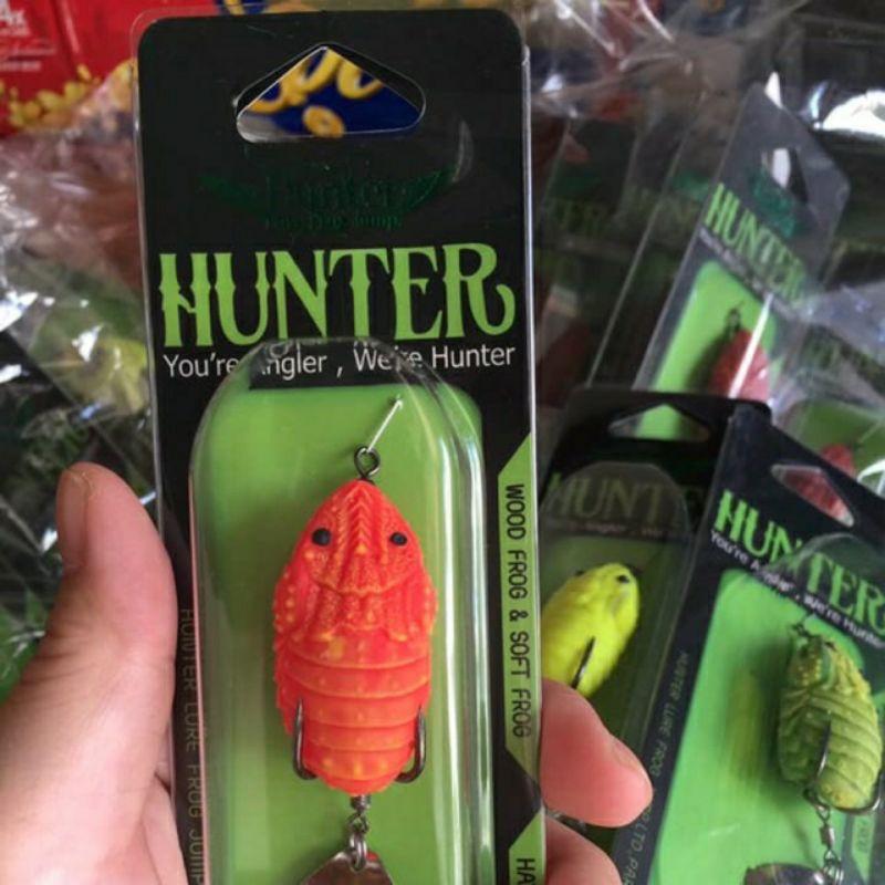 combo 2 mồi lure hunter v4 và frog toon v1