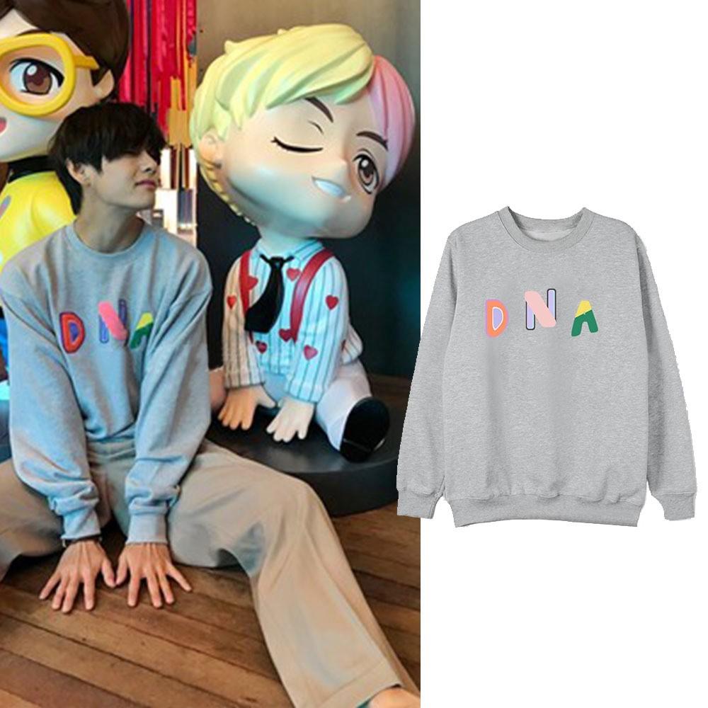 Áo sweater chữ DNA giống V bts mặc áo sweater cho cả nam và nữ