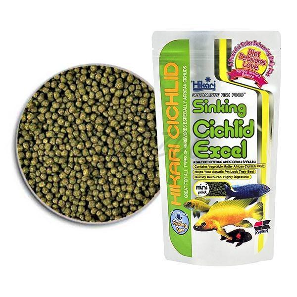 Thức ăn cá ali Hikari Cichlid Sinking Cichlid Excel - Cám cá ali giàu dinh dưỡng