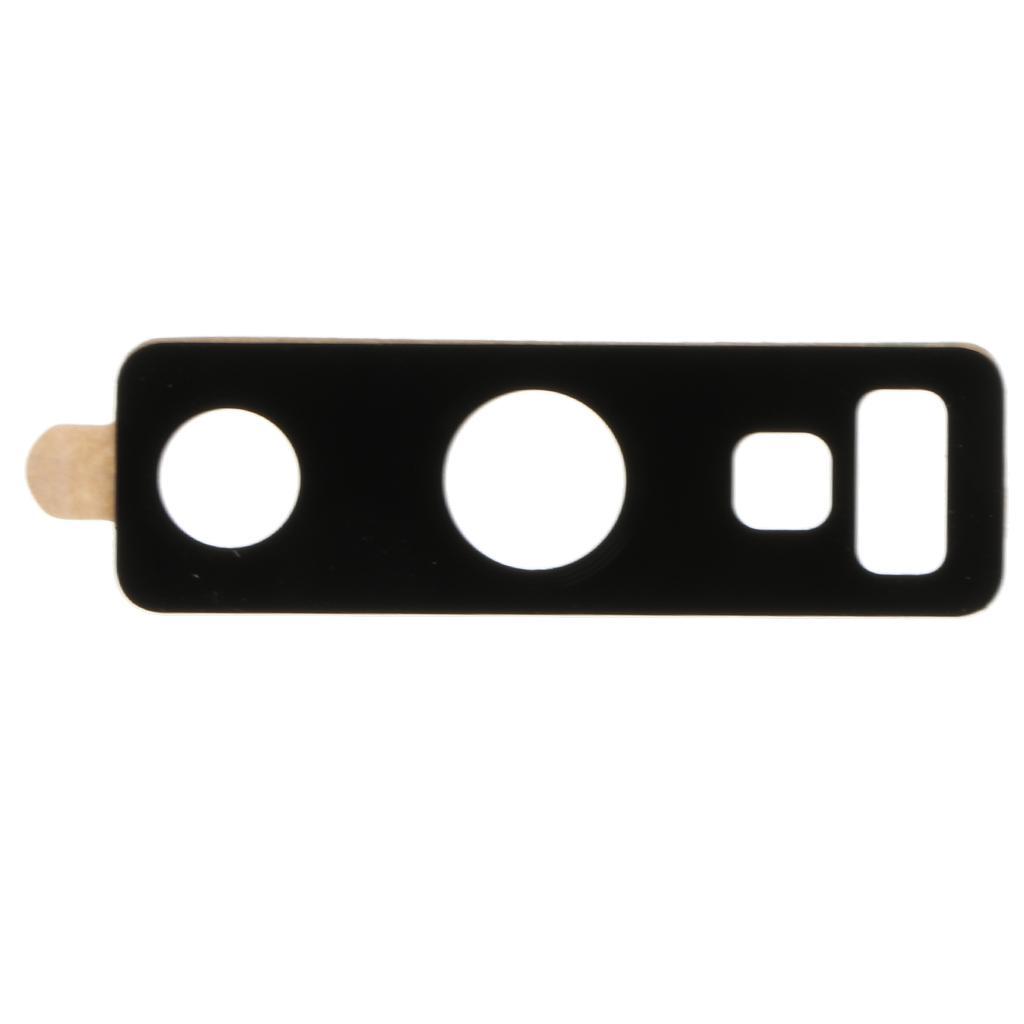 2-7pack Back Camera Glass Lens Replacement + Adhesive for Samsung Note 9 Black