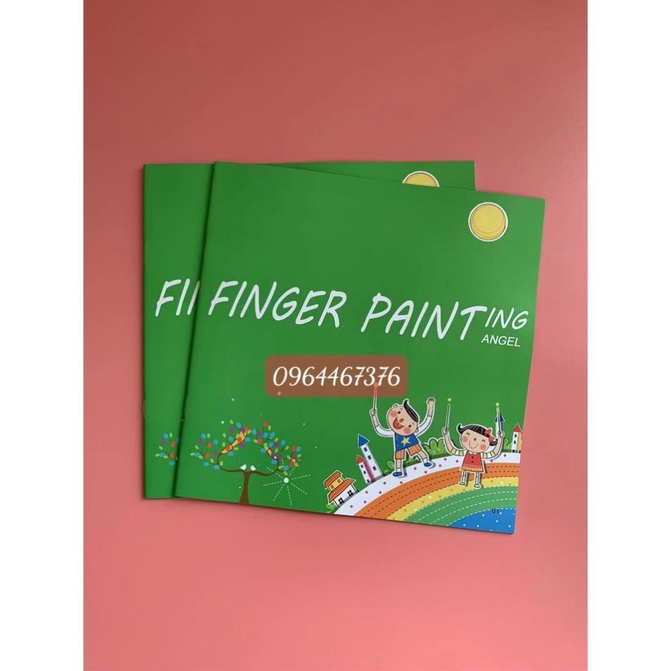 Màu Vẽ Dấu Vân Tay Fingerpaint SALE SẬP SÀN Đồ Chơi Màu Sắc Cho Bé, Kích Thích Nhận Biết Và Sáng Tạo Cho Trẻ