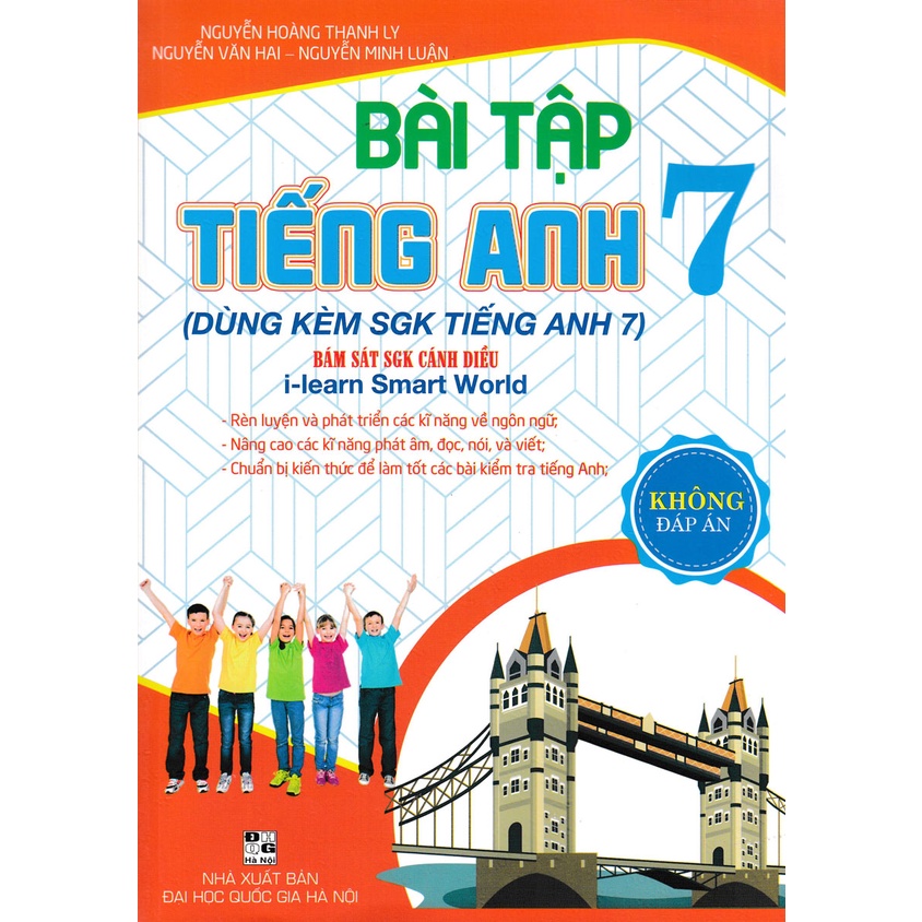 Sách - Bài Tập Tiếng Anh 7 Dùng Kèm Sách Giáo Khoa Tiếng Anh 7 (Bám Sát SGK Cánh Diều I-Learn Smart World)