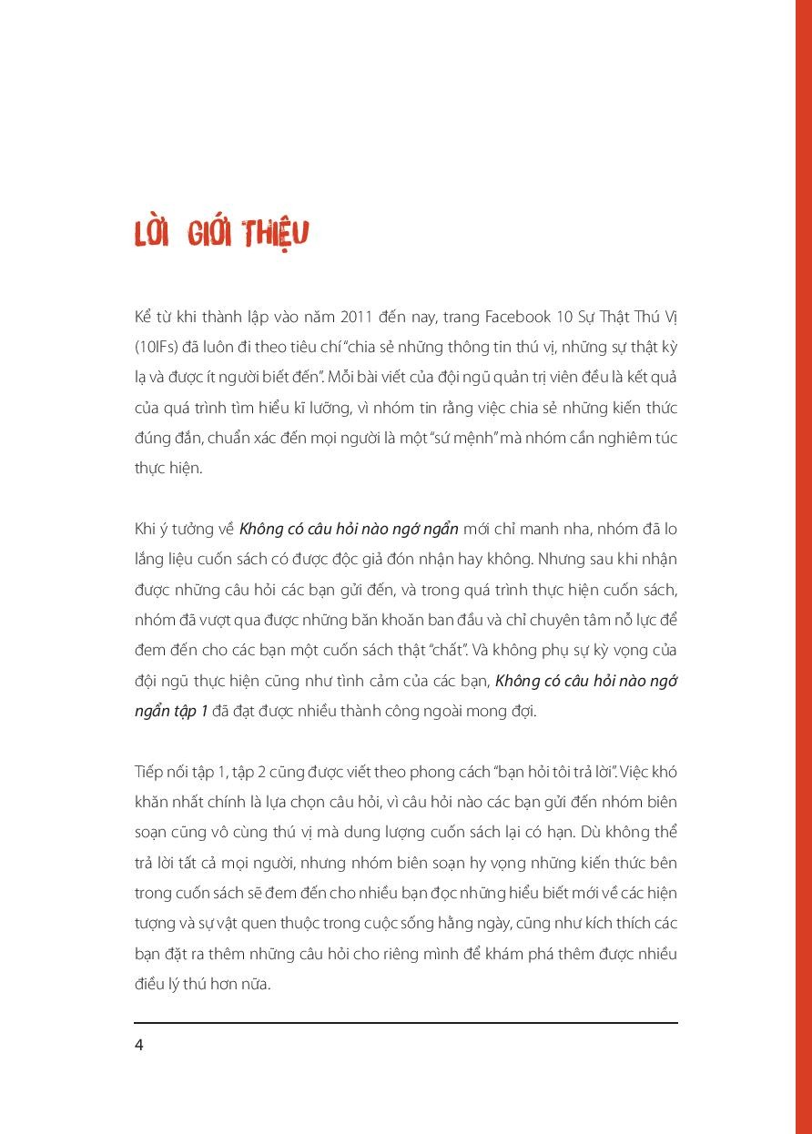 Không Có Câu Hỏi Nào Ngớ Ngẩn - Tập 2