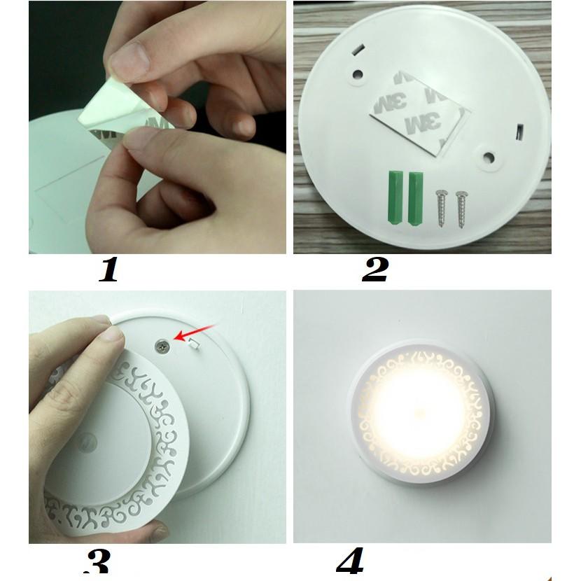 Đèn cảm biến chuyển động trong đêm LED Motion-Activated Night Light