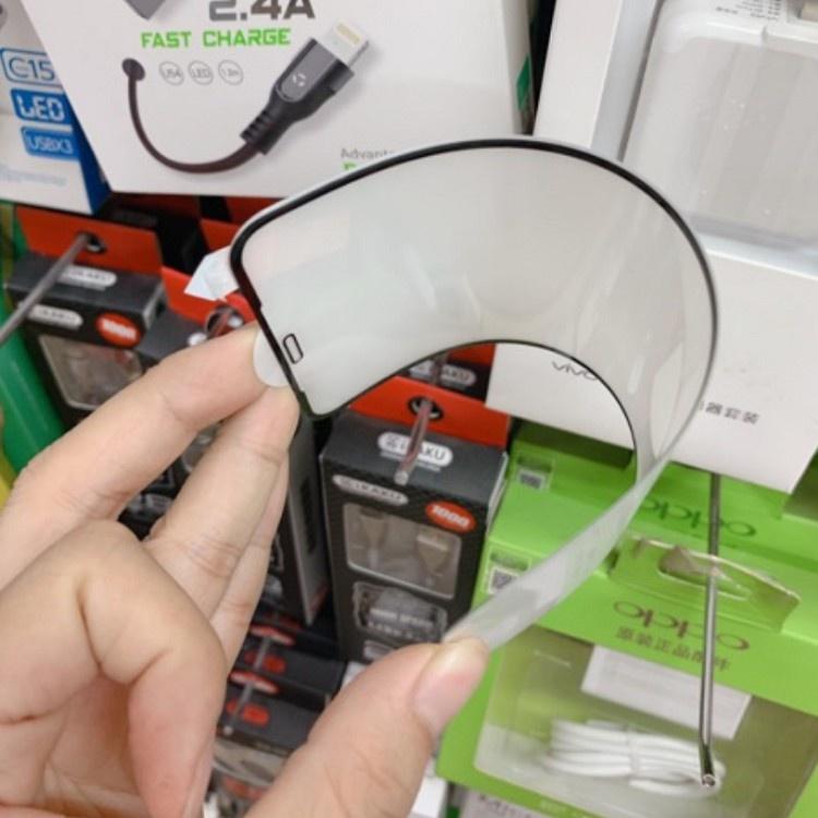 Kính cường lực dẻo chống mẻ cạnh, miếng dán màn hình dẻo cho iPhone 7 8 Plus, iPhone X Xs Max, iPhone 11 12 13 Pro Max
