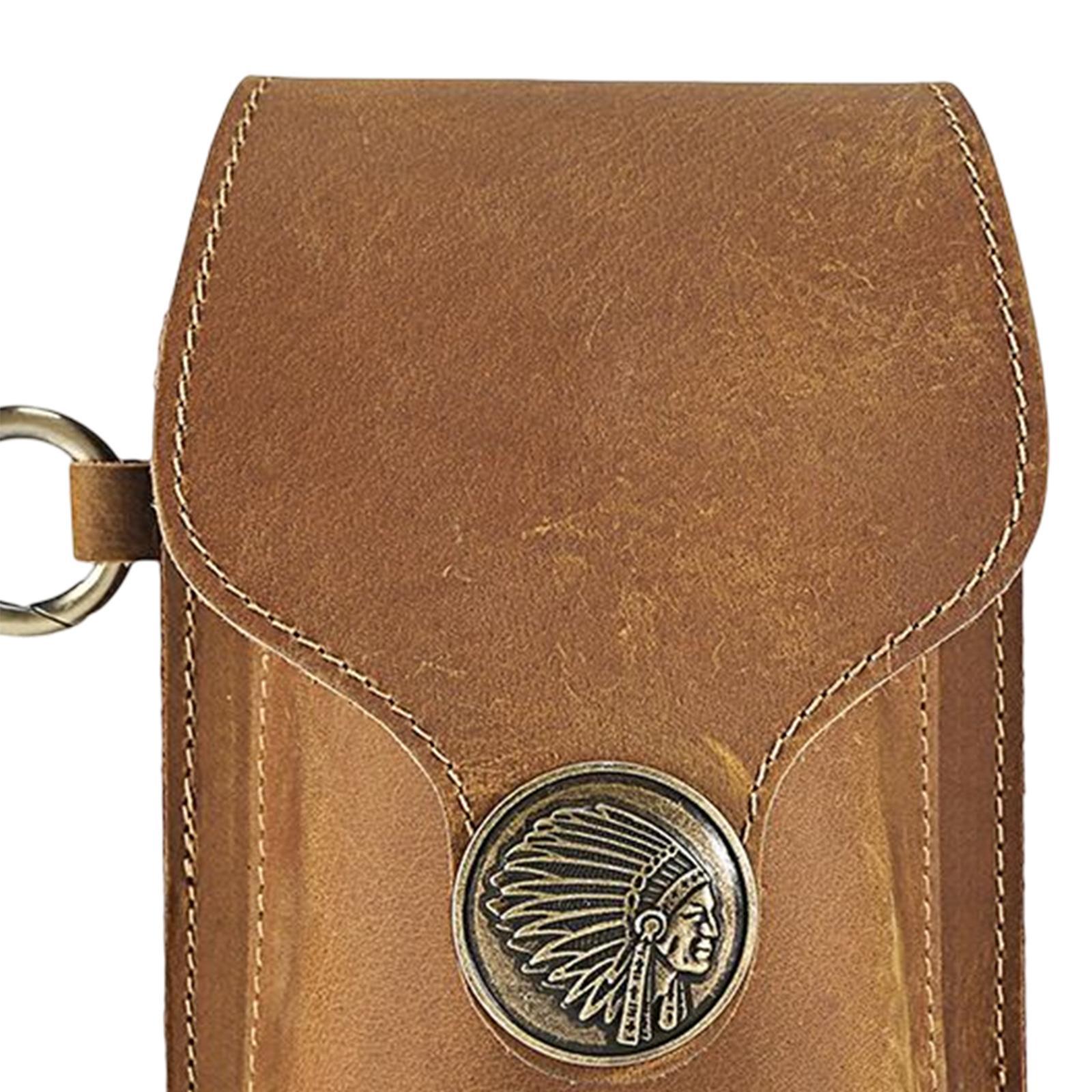 Waist Bag Pouch Carrying Case for Men Belt Loop Phone  for Outdoor Dark