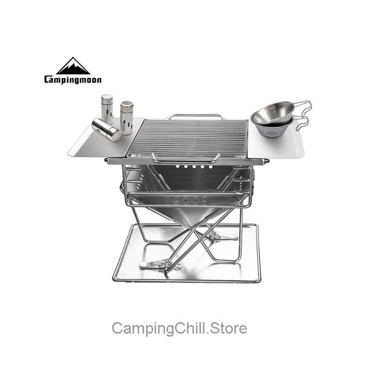 BẾP NƯỚNG DÃ NGOẠI CAMPINGMOON MT-025FLY ( 2-3 NGƯỜI )