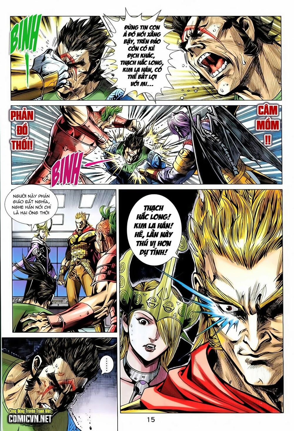 thạch hắc long truyện chapter 88 14