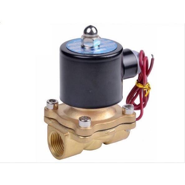 Van điện từ phi 21, phi 27,phi 34 thường đóng 220V, van thoát nước, van nước điều khiển bằng điện