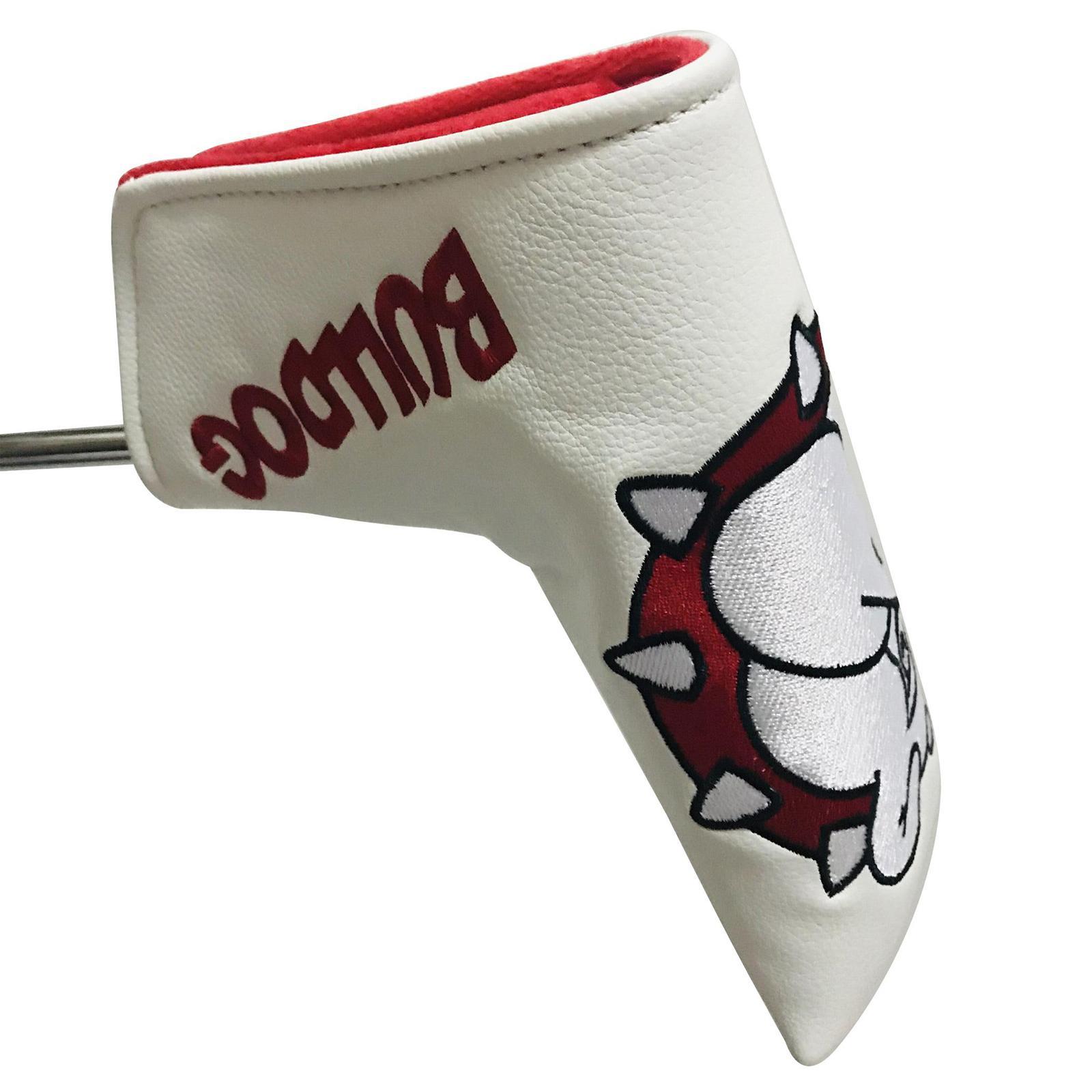 2x Golf Headcover Putter  Head Cover Waterproof Protective Sleeve