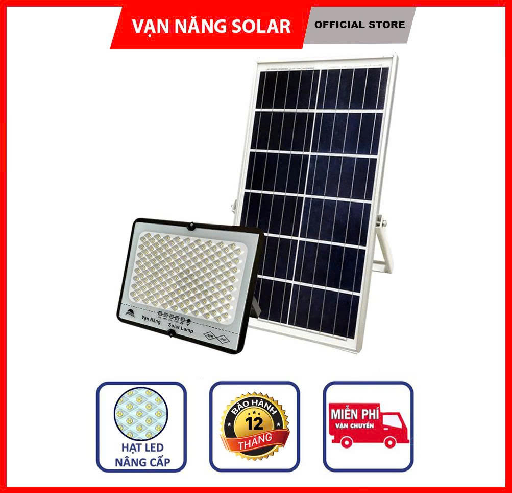 Đèn năng lượng mặt trời chống lóa Vạn Năng Solar 300w