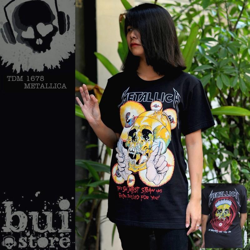 Áo Rock band tee phông / thun Metallica TDM 1678