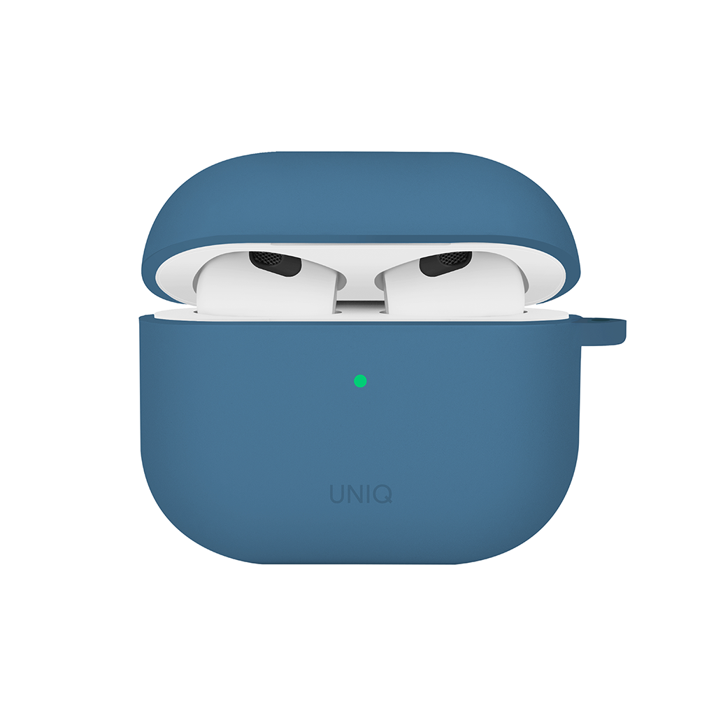 Bao Case Ốp Bảo Vệ UNIQ Nexo Liquid Silicone kèm móc tai thể thao dành cho Airpods 4 (2024) - Hàng Chính Hãng