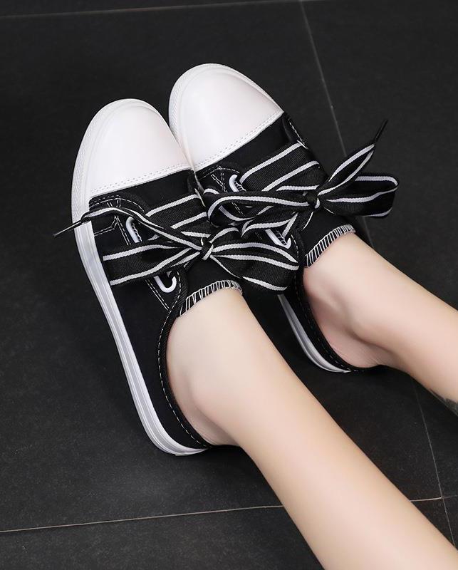 Giày Sục Sneaker Thể Thao Nữ Vải Mềm Stye Hàn Quốc Cực Xinh 3Fashion - 3181