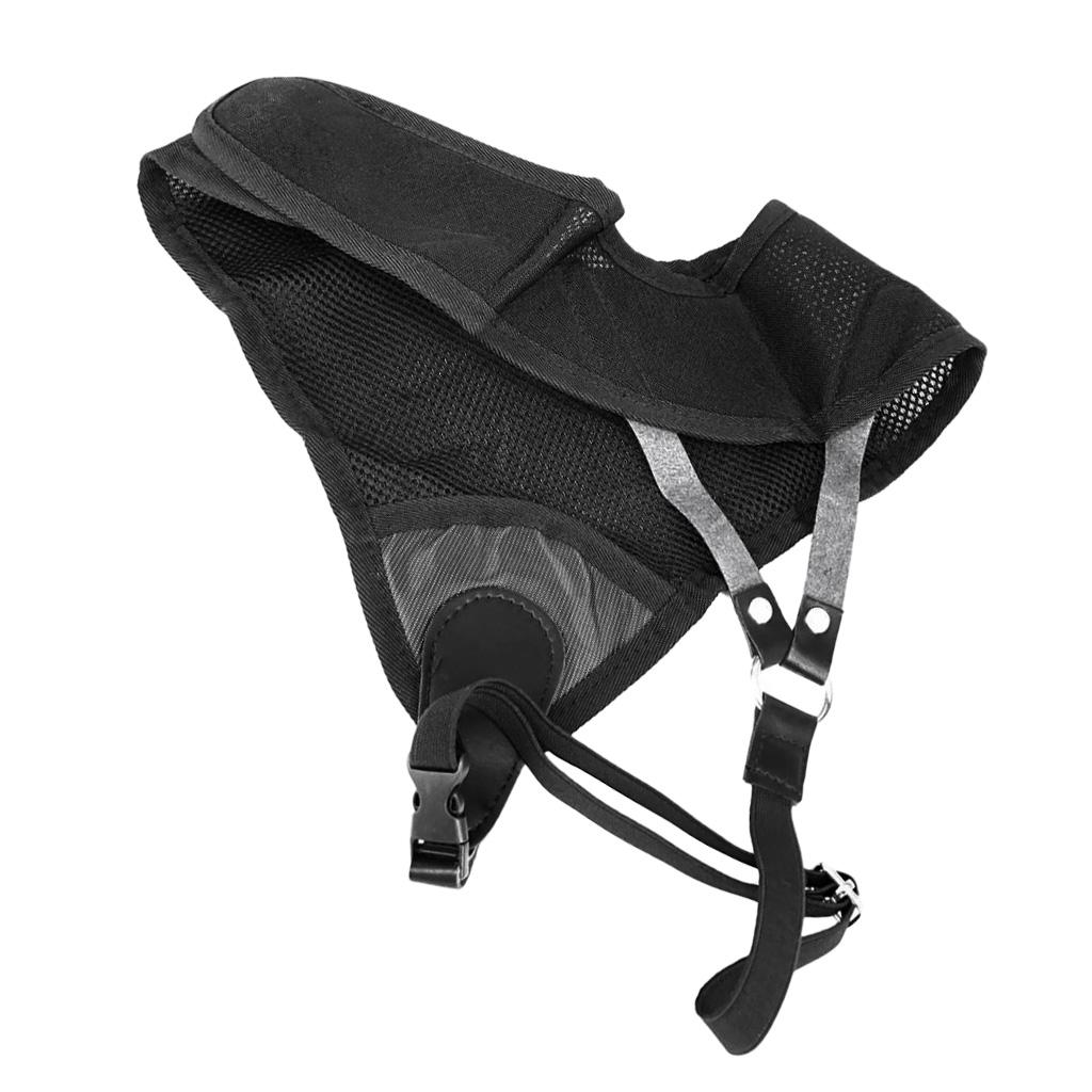 Adjustable Archery Chest Protector Guard Padded Mesh for Bow Hunting Safety