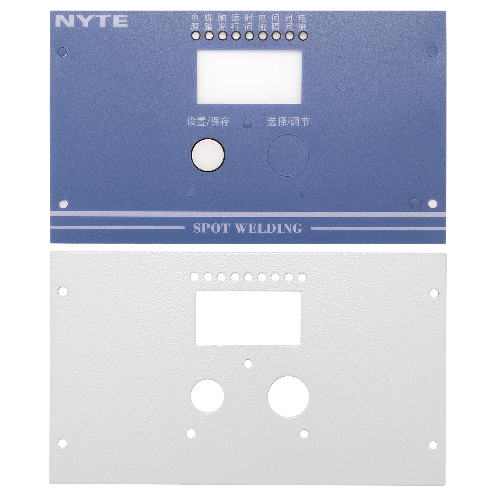 NY-D02 1set Panel Film for Digital Spot Welding Time and Current Controller Welders