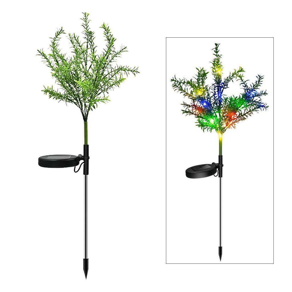 Solar Garden Lights Tree Outdoor Solar Christmas Tree Lights Ground Light