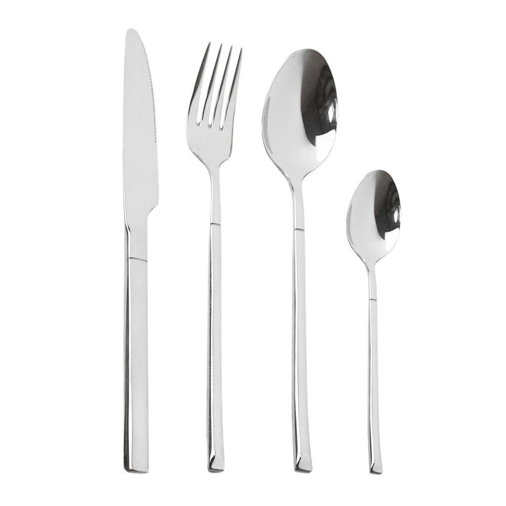 4 304 Bộ Dao Kéo Hợp Kim Inox Nhà Bếp Bộ Đồ Ăn Bộ Dao Muỗng Nĩa Ăn Tối Kiềng Bạc Tiếp Tế Cho Đảng Ăn Tối Quà Tặng