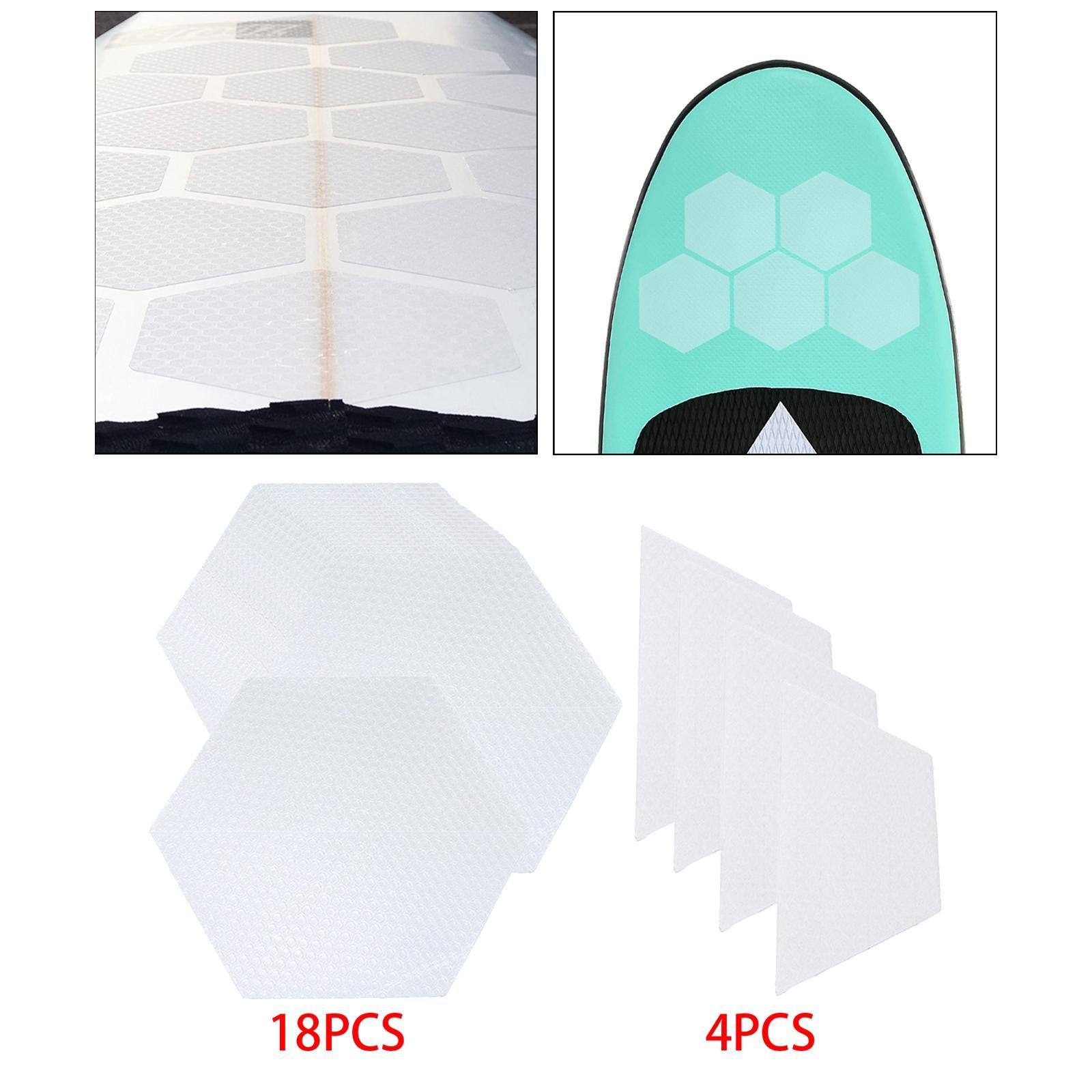 Hexagon Surfboard Pads Waxless Non Slip  Surfing Accessories