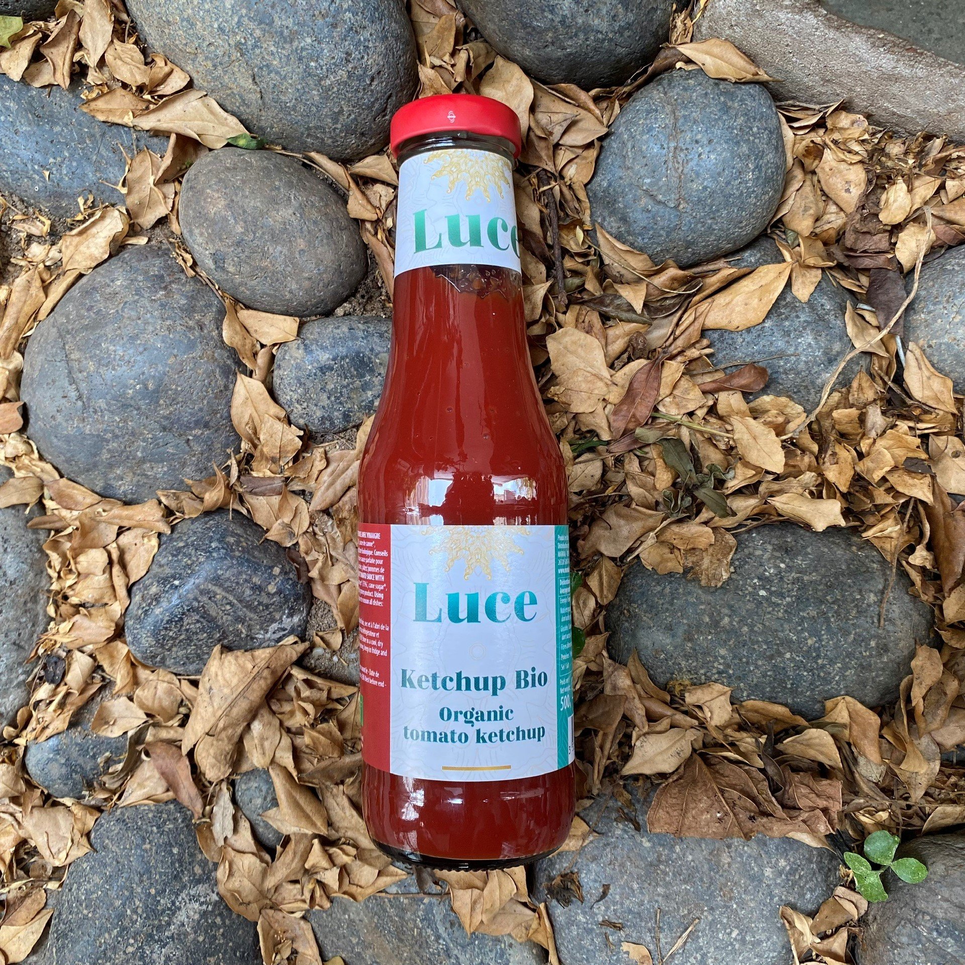 Sốt tương cà ketchup hữu cơ Luce 500g