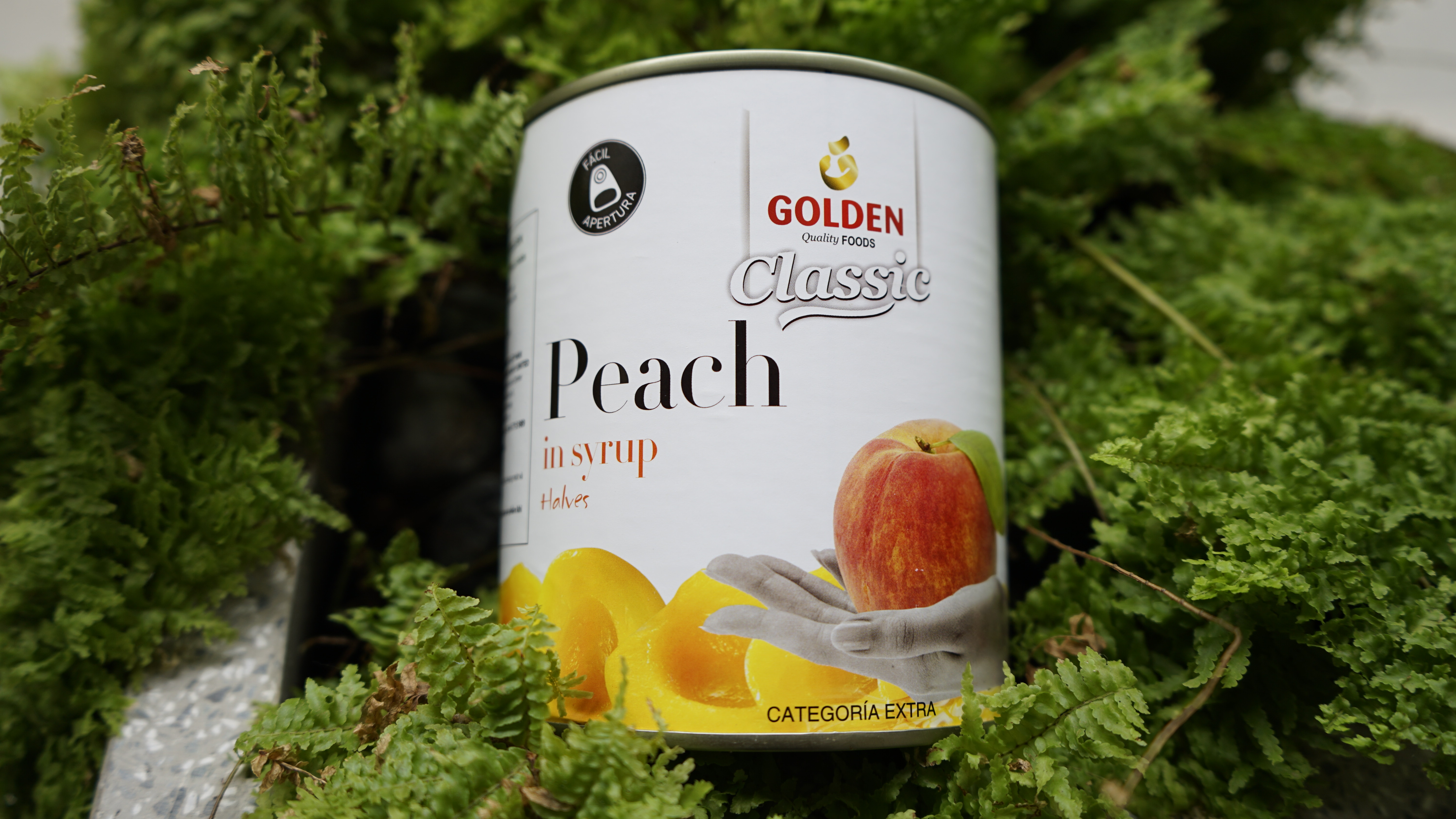Đào Ngâm Pha Chế Golden  7 - 8 miếng đào vàng giòn Bồ Đào Nha