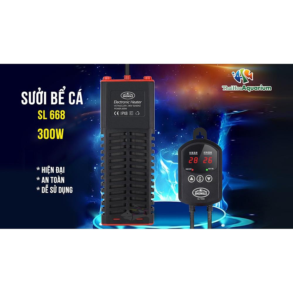 SƯỞI BỂ CÁ SHENGLE SL-668 300W