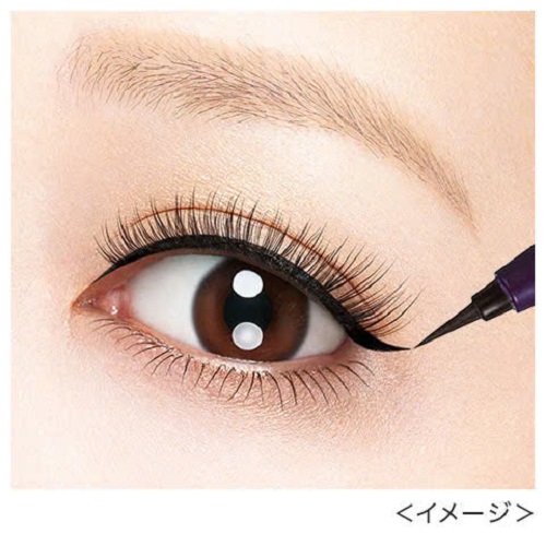 Bút Kẻ Mắt Nước Siêu Chống Trôi Kissme Heroine Make Smooth Liquid Eyeliner Super Keep Nét Siêu Sắc Mãnh (Màu Đen)