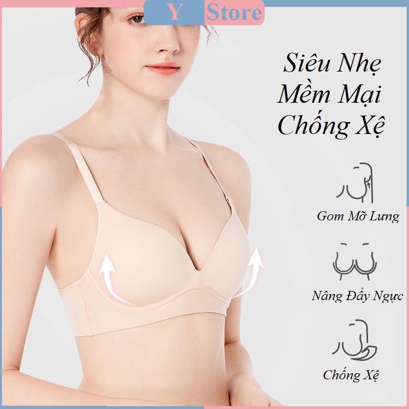 Áo lót su sữa đệm mỏng tàng hình cúp ngực 3D chống xệ 093