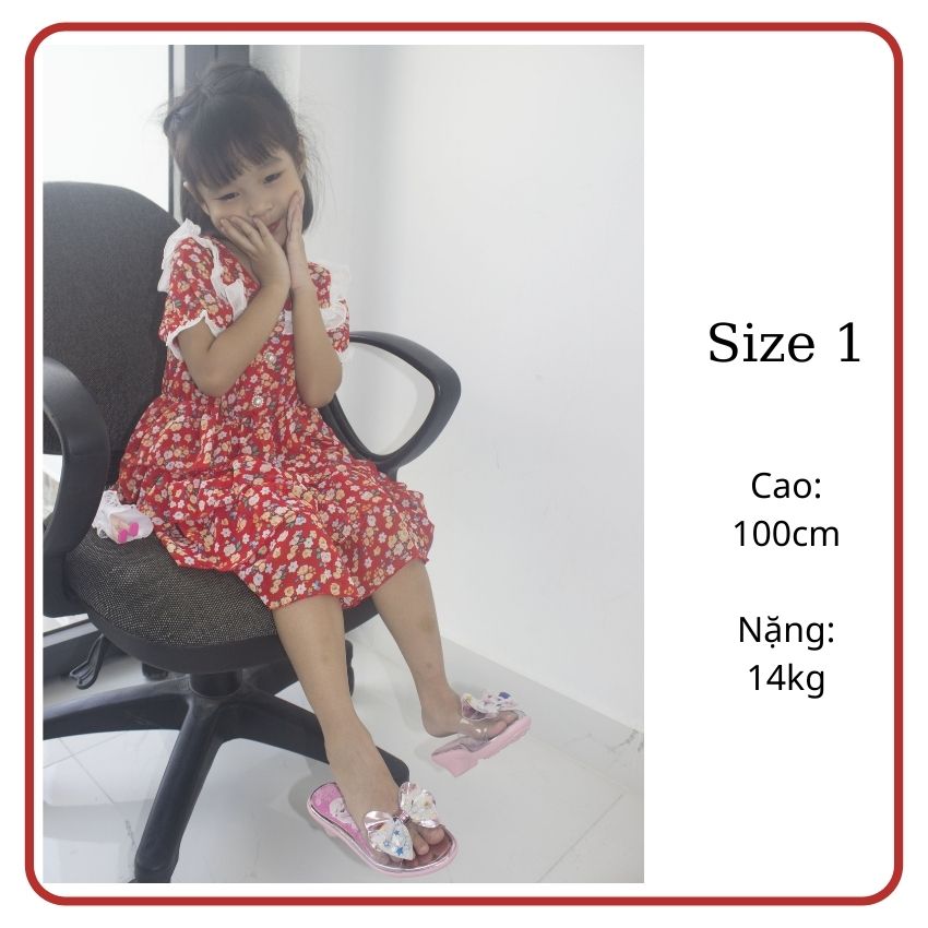Đầm bé gái đáng yêu, màu sắc tươi tắn, kiểu dáng đa dạng, đường may chắc chắn - TiVung Shop chuyên đầm váy nữ