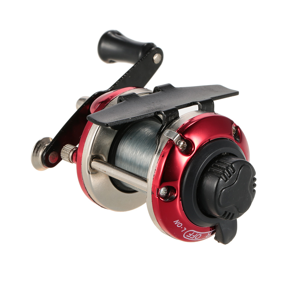 Cuộn câu cá trên băng Thiết kế tay phải thiết kế sang trọng và khung kim loại có độ bền cao, bền và chống ăn mòn