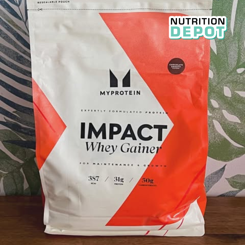 Sữa tăng cân tăng cơ Impact Whey Gainer Myprotein vị Chocolate Smooth ( Túi 2.5kg) - Nutrition Depot Vietnam
