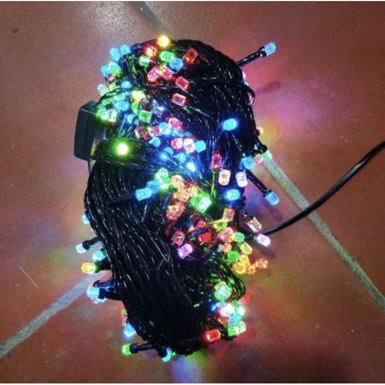 50 MÉT DÂY NHÁY LED KIM CƯƠNG NHIỀU MÀU TRANG TRÍ GIÁNG SINH, NOEL TẾT SIÊU BỀN