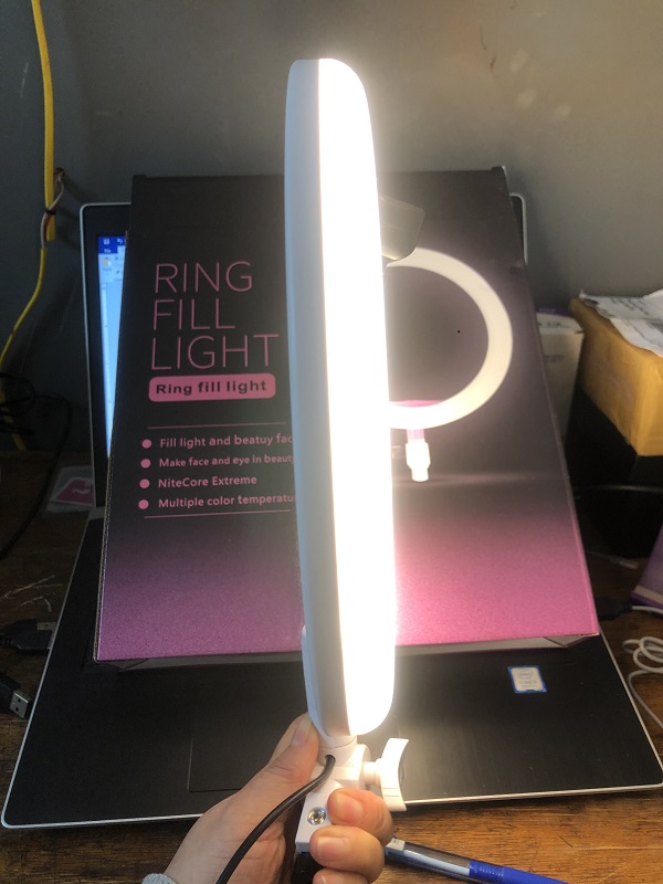 Bóng Đèn Led tròn LiveStream Ø 26CM ✓ Trang điểm ✓ Chụp ảnh ✓ Xăm nghệ thuật ✓ SIêu sáng ✓ Có nút chỉnh 3 chế độ sáng