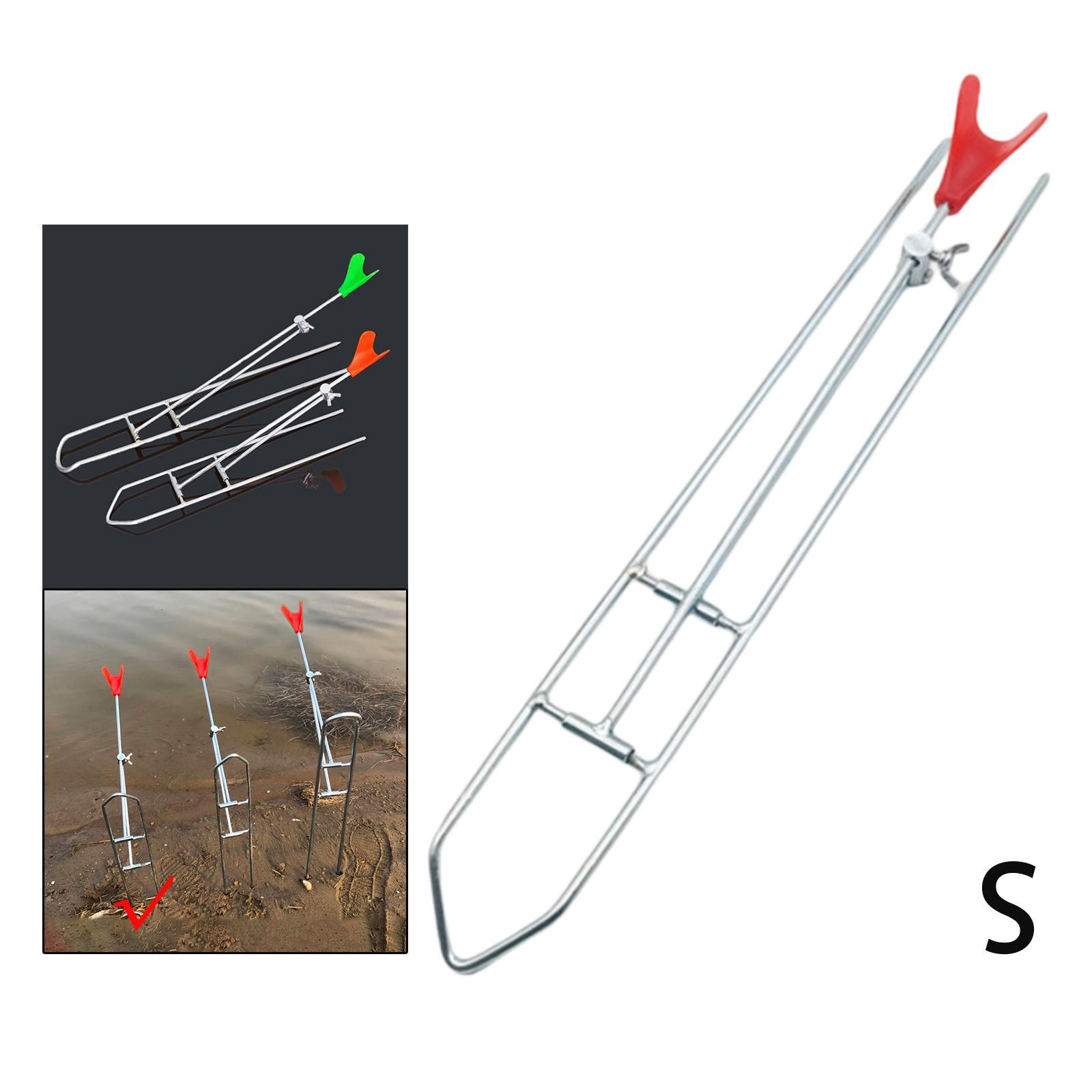 Foldable Fishing Rod Pole Holder Adjustable Folding Pole Stand Bracket