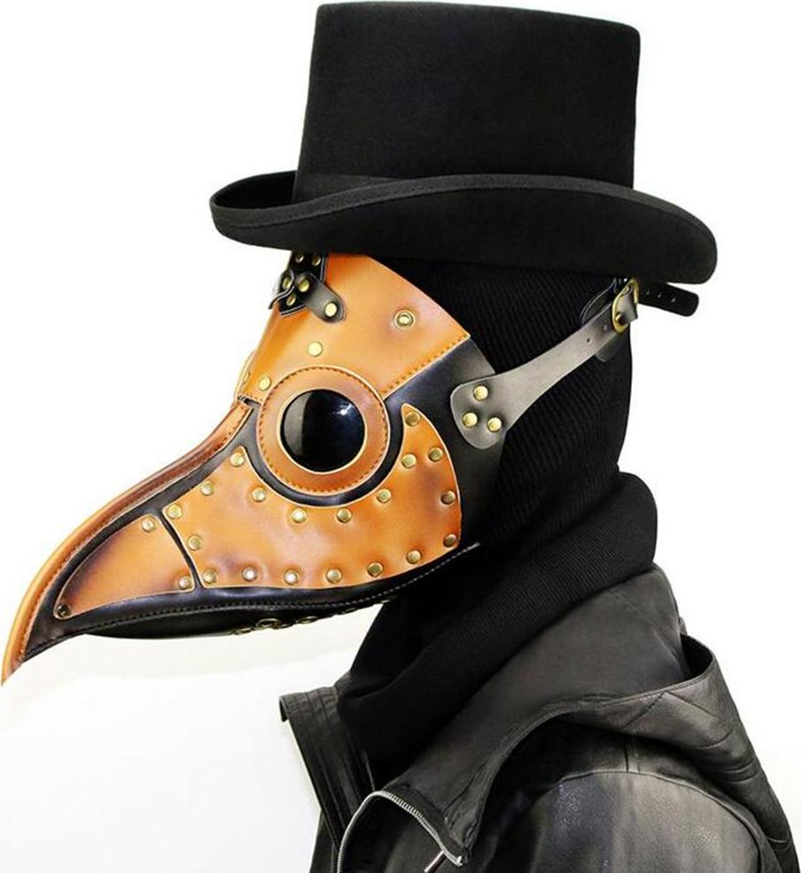 Da Bệnh Dịch Hạch Bác Sĩ Phong Cách Khoa Học Viễn Tưởng Chim Goth Mặt Nạ Hóa Trang Halloween