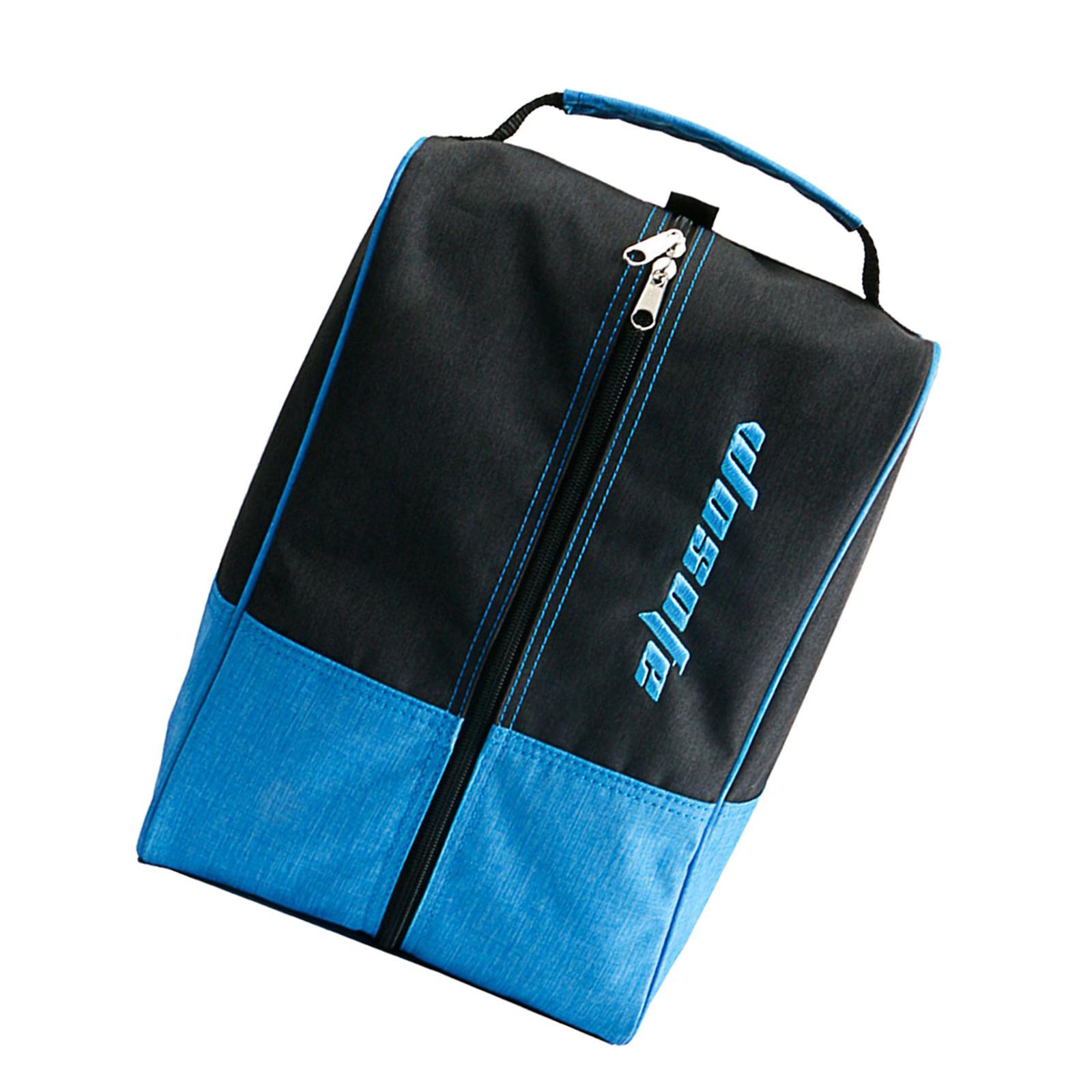 Portable Golf Shoes Bag, Large Capacity for Men Women Zippered Pouch Sports Shoes Bag