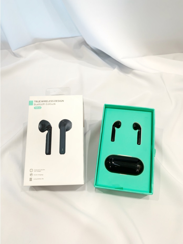 Tai nghe bluetooth TWSL8, tai nghe bluetooth nhét tai.Tai nghe không dây bluetooth 5.0 cảm ứng chạm âm thanh nổi.