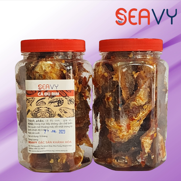Đặc Sản Nha Trang- Cá Đù Rim Nguyên Con Seavy Hộp 200g ️