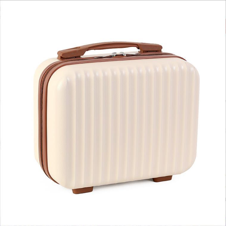 Hộp đựng mỹ phẩm xách tay 14 inch được ưa chuộng nhất vali du lịch du lịch đơn giản hộp bảo quản sản phẩm chăm sóc da dung tích lớn hộp quà tặng