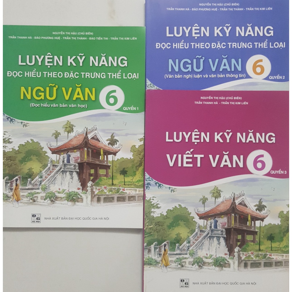 Sách - Combo Luyện kỹ năng đọc hiểu theo đặc trưng thể loại Ngữ Văn 6