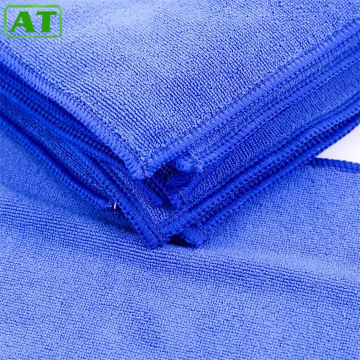 Khăn Lau Siêu Thấm Hút 25x25cm Đa Năng Màu Xanh