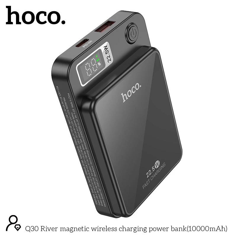 Sạc dự phòng không dây PD20W Hoco Q30, pin sạc dự phòng từ tính nhanh 10000 mAh hàng chính hãng Hoco Mall Official