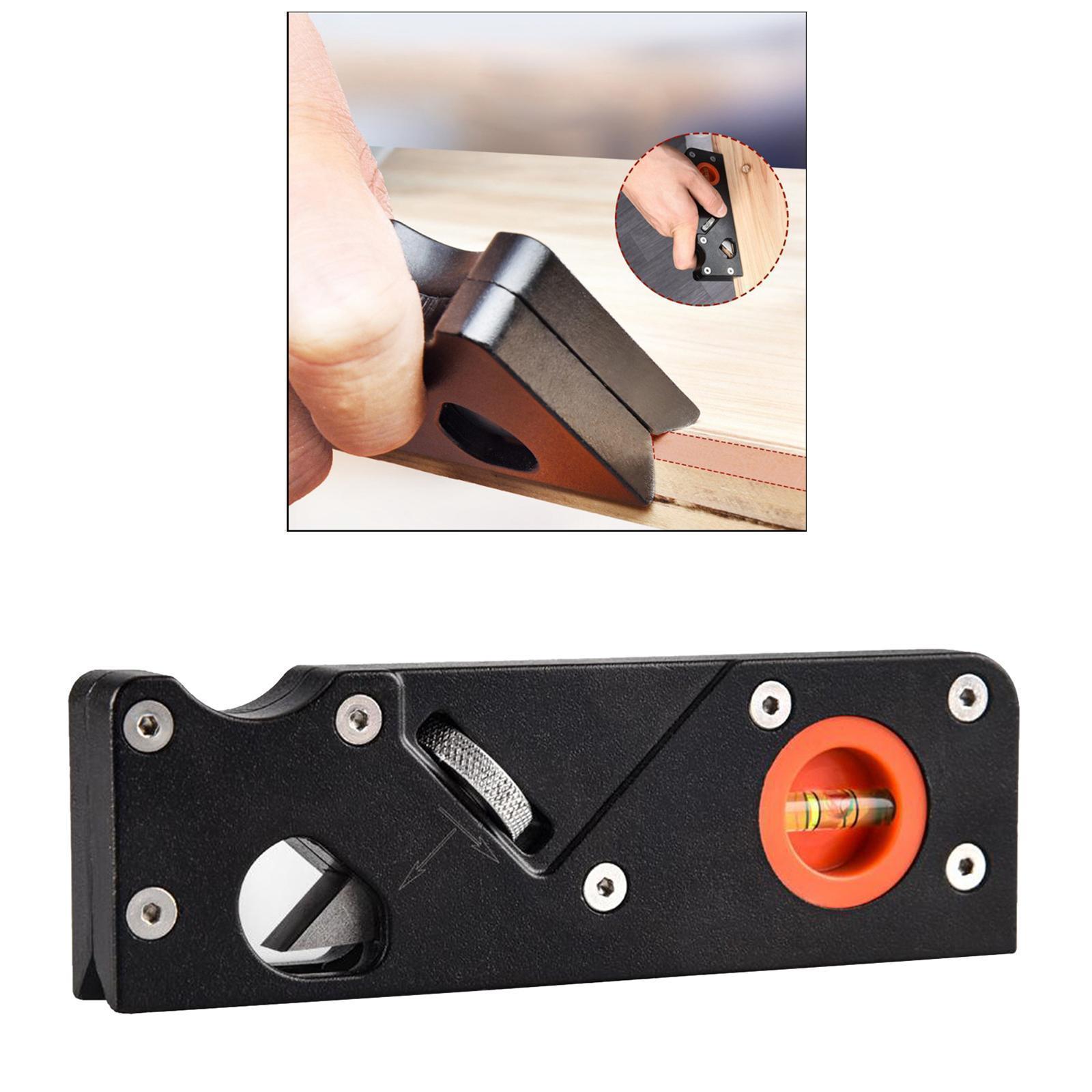 2pcs Wood Planer Carpenter Woodworking Hand Tool Edge Polishing Chamfer Plane