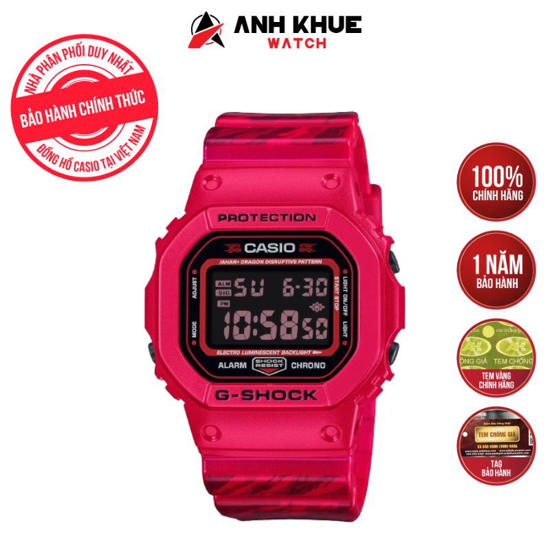 Đồng hồ Casio G-SHOCK DW-5600JAH24-4DR Chính Hãng