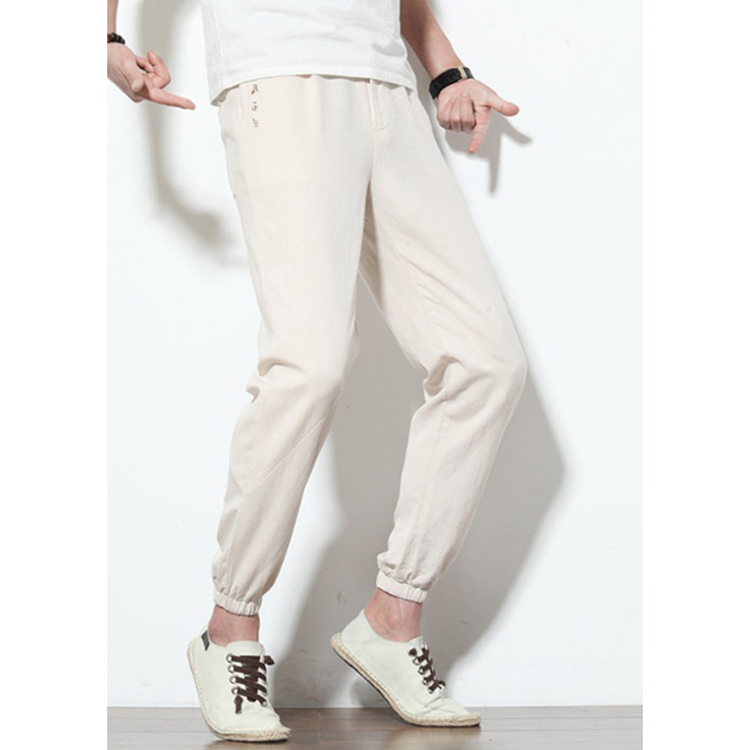 Quần jogger linen nam trẻ trung, chất vải linen mềm mát, thời trang xuân hè 2021